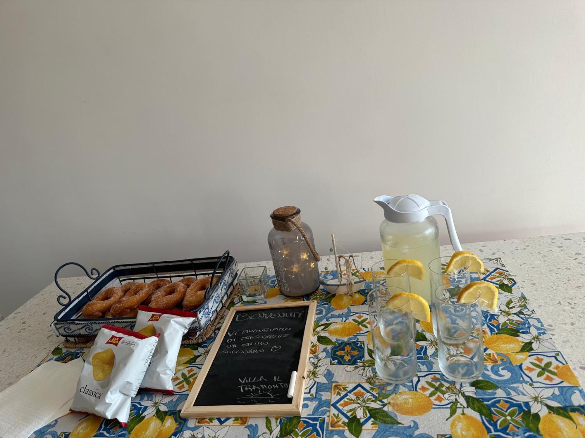 Villa Il Tramonto Agropoli Eksteriør billede